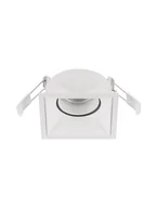 Lampy pozostałe - ACAMBAY LE61609 Lampa natynkowa kwadratowa aluminiowa biała - miniaturka - grafika 1