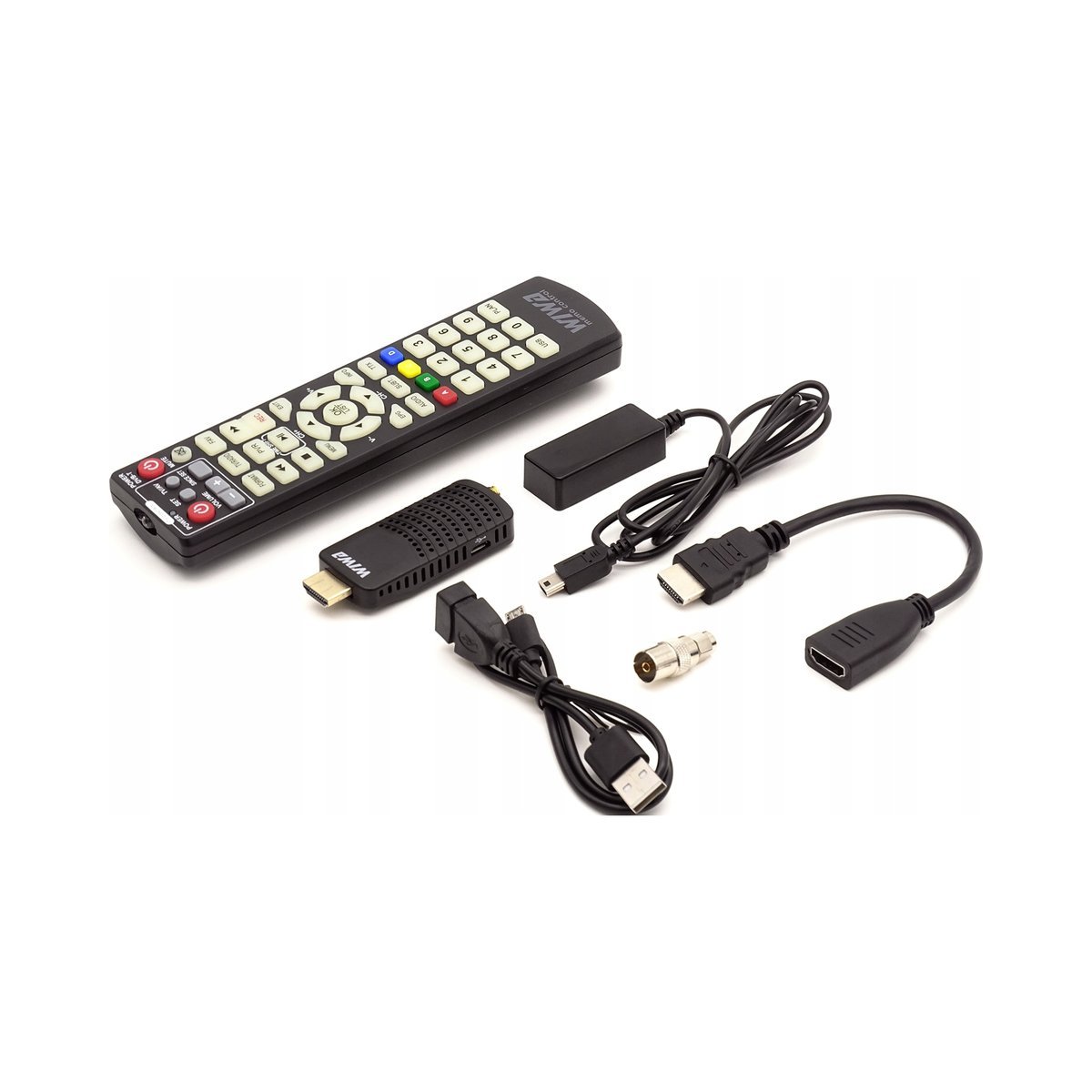 Wiwa Tuner DVB-T2 H.265 mini LED z nagrywaniem PVR