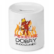 Skarbonki - Skarbonka Dla Taty Idealny na Urodziny Prezent z Nadrukiem ze Zdjęciem + Opakowanie na prezent (wzór 02) - miniaturka - grafika 1