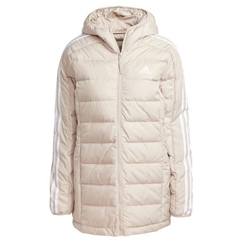 adidas Damska kurtka z kapturem Essentials 3S Light Down z kapturem, L