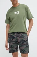 Spodenki męskie - Quiksilver szorty męskie kolor zielony - miniaturka - grafika 1