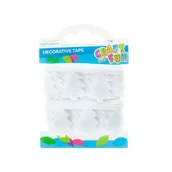 Pozostałe akcesoria dla plastyków - Craft with Fun Ozdoba Bn Taśma samoprzylepna Filc Choin 3cm 12/288 - miniaturka - grafika 1