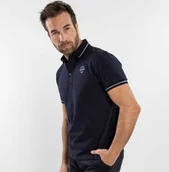 Koszulki jeździeckie - Harcour Koszulka męska polo PAMPELONNE - marine (navy) - miniaturka - grafika 1