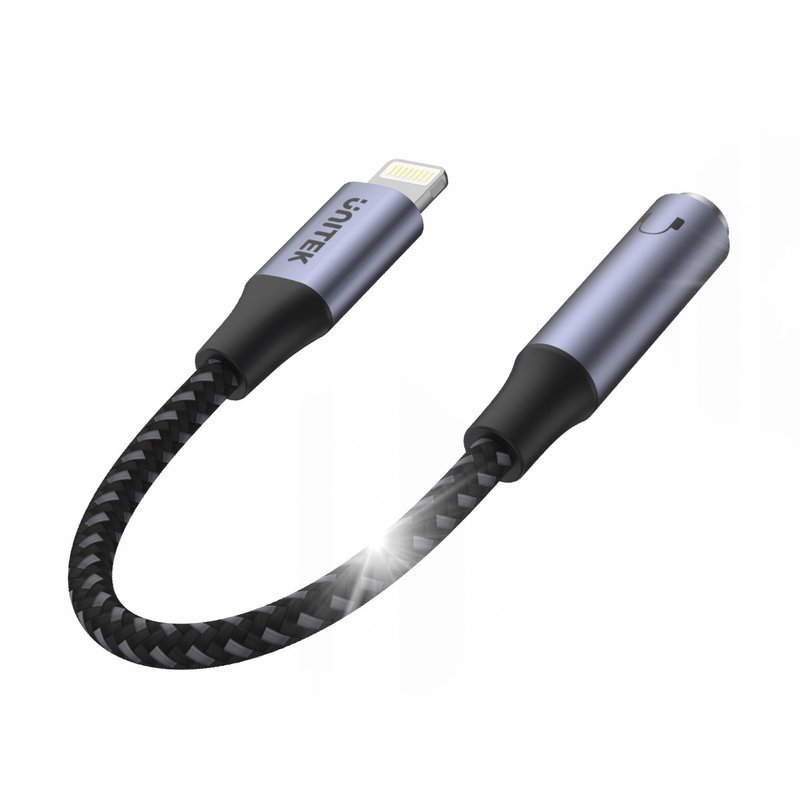 Unitek M1208A Adapter Lightning na MiniJack 3.5mm