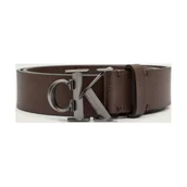 Paski - Calvin Klein Skórzany pasek - miniaturka - grafika 1