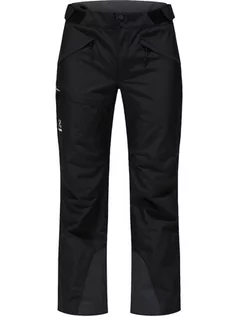 Spodnie narciarskie - Haglöfs Spodnie narciarskie "Lumi Form Q" w kolorze czarnym - grafika 1