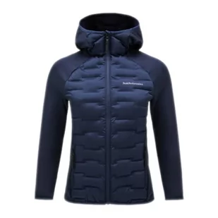 Peak Performance W Argon Hybrid Hood, niebieski, S - Kimona, stroje i obuwie - miniaturka - grafika 1