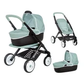 Akcesoria dla lalek - Smoby Maxi Cosi & Quinny Głęboki Wózek Dla Lalek 3w1 Zielony - miniaturka - grafika 1
