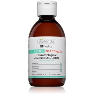 Bielenda Dr Medica Acne dermatologiczna emulsja oczyszczająca do skóry tłustej ze skłonnością do trądziku 250 ml - Kosmetyki do mycia twarzy - miniaturka - grafika 1