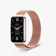 Akcesoria do smartwatchy - Opaska Pasek Bransoleta Milaneseband Xiaomi Mi Band 7 Pro Rose Gold - miniaturka - grafika 1