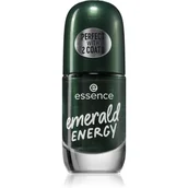 Lakiery do paznokci - essence Gel Nail Colour lakier do paznokci odcień 73 emerald Energy 8 ml - miniaturka - grafika 1