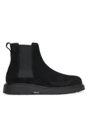 Botki męskie - Calvin Klein Sztyblety Combat Ess Chelsea Boot Su YM0YM01372 Czarny - miniaturka - grafika 1