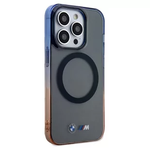 BMW BMHMP15XHTGE iPhone 15 Pro Max 6.7" szary/grey hardcase Gradient Bumper MagSafe - Etui i futerały do telefonów - miniaturka - grafika 4