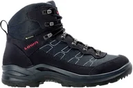 Buty trekkingowe damskie - Buty trekkingowe damskie Lowa TAURUS PRO GTX MID Ws navy gore-tex skórzane wodoodporne granatowe (320525 0649) - miniaturka - grafika 1