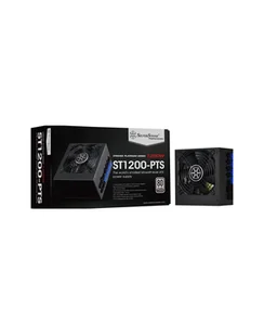 silverstone technology Silverstone SST-ST1200-PTS 1200W PC Power Supply (black 8x PCIe, cable management) - Zasilacze komputerowe - miniaturka - grafika 1