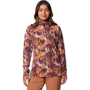 Bluza polarowa damska Glacial IV Print Half Zip Columbia - Bluzy damskie - miniaturka - grafika 1