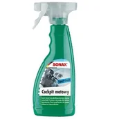 Kosmetyki samochodowe - Sonax Płyn do czyszczenia plastików Cockpit Matowy Sport-Fresh, 500ml - miniaturka - grafika 1