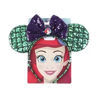 Ozdoby do włosów - Mała syrenka opaska do włosów - zielony i fioletowy kolor - idealny do dekoracji fryzur - fantazyjny model z kokardą i uszami Disney w stylu syreny - oryginalny produkt Zaprojektowany w Hiszpanii - miniaturka - grafika 1