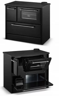 Kuchnia węglowa emaliowana westfalka z piekarnikiem 9,32-11,32kW (kolor: czarny, średnica wylotu spalin: 130 mm) - spełnia anty-smogowy EkoProjekt 99682062 - Kuchnie węglowe - miniaturka - grafika 6