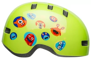 Bell, Kask dziecięcy, Lil Ripper, potwory, zielony połysk, rozmiar S - Kaski rowerowe - miniaturka - grafika 1