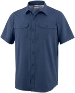 Koszule męskie - Koszula męska Columbia UTILIZER II SOLID niebieska 1577762464 - miniaturka - grafika 1
