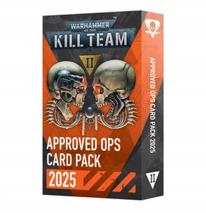 KILL TEAM: APPROVED OPS CARDS 2025 (ENG) pre-order new - Gry planszowe - miniaturka - grafika 1