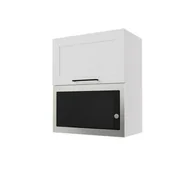 Meble kuchenne - Arco Szafka Wisząca Zabudowa Mikrofalówki Gm-60 Hk-Xs Biały Mat - miniaturka - grafika 1