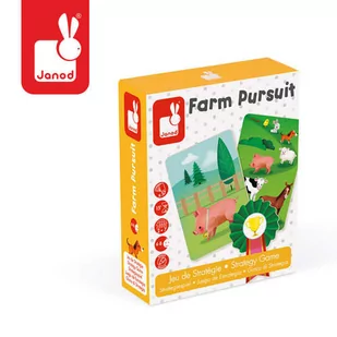 Janod Wyścig na farmie - Gry planszowe - miniaturka - grafika 1