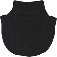 Szaliki i chustki dla dzieci - Czarny dziecięcy golf komin zimowy Noviti GZ008-B-02-01 - miniaturka - grafika 1