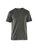 Koszulki męskie - Blaklader 352510424600S T-shirt, zieleń wojskowa, rozmiar S - miniaturka - grafika 1