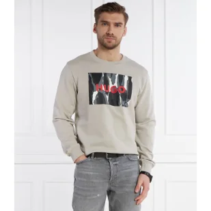 HUGO Bluza Duragol_U242 | Regular Fit - Bluzy męskie - miniaturka - grafika 1