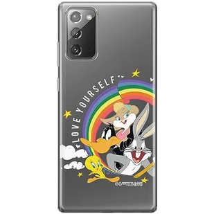 ERT GROUP etui na telefon Samsung GALAXY NOTE 20, case oryginalny i oficjalnie licencjonowany przez Looney Tunes, wzór 016, optymalnie dopasowane, plecki z TPU częściowo przeźroczyste - Etui i futerały do telefonów - miniaturka - grafika 1