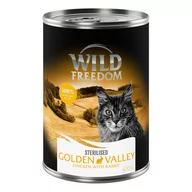 Mokra karma dla kotów - Wild Freedom Adult Sterilised, 6 x 400 g - bez zbóż - Golden Valley Sterilised - królik i kurczak - miniaturka - grafika 1