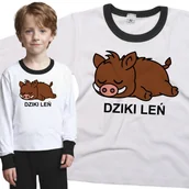 Piżamy dla dziewczynek - Piżama dziecięca Dziki Leń Mały Śpiący Dziczek 110/116 - VoloDonum - miniaturka - grafika 1