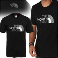 Koszulki męskie - T-shirt Koszulka The North Face Easy Męska Czarna Sportowa Bawełna XXL - miniaturka - grafika 1