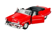 Samochody i pojazdy dla dzieci - WELLY OLD TIMER 1953 FORD CRESTLINE SUNLINER BEZ DACHU CZERWONY 1:34 42331 - miniaturka - grafika 1