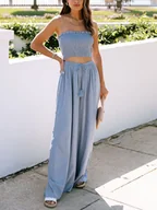 Koszulki i topy damskie - LA Angels 2-częściowy zestaw w kolorze lawendowym - miniaturka - grafika 1