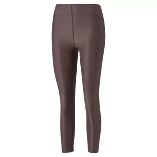 Legginsy damskie Puma Studio Your Move Ultrabare 7/8 fioletowe 52222275 - Legginsy - miniaturka - grafika 1