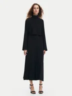 Komplety damskie - Desigual Komplet sweter i sukienka Dijon 24WWVF13 Czarny Regular Fit - miniaturka - grafika 1