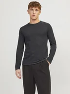 Swetry męskie - Jack & Jones Sweter "Hill" w kolorze antracytowym - miniaturka - grafika 1