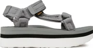 Sandały damskie - Teva Sandały damskie Flatform Universal Mesh Print szare r. 36 - miniaturka - grafika 1