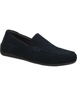 Mokasyny męskie - MOKASYNY RIEKER - 630203-05 NIEBIESKIE - Rieker - miniaturka - grafika 1