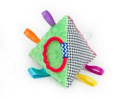 Zabawki sensoryczne - MAMO-TATO Piramidka sensoryczna dla niemowląt Pepitka - miniaturka - grafika 1