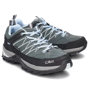 Buty sportowe damskie - CMP Campagnolo Campagnolo Rigel WP Buty trekkingowe Low Kobiety, graffite-azzurro EU 37 2019 Buty turystyczne 3Q13246-77BD-37 - grafika 1