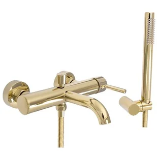 Rea Bateria wannowa Lungo L. Gold - DODATKOWO 5% RABATU NA KOD REA5 B6635 - Baterie wannowe i prysznicowe - miniaturka - grafika 1