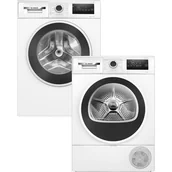 Zestawy AGD - Zestaw AGD Bosch Serie 4 Pralka WAN2823GPL 8kg + Suszarka WTH8529GPL 8kg - miniaturka - grafika 1