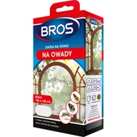 Moskitiery - BROS Siatka na okno 130 x 150 cm biała - miniaturka - grafika 1
