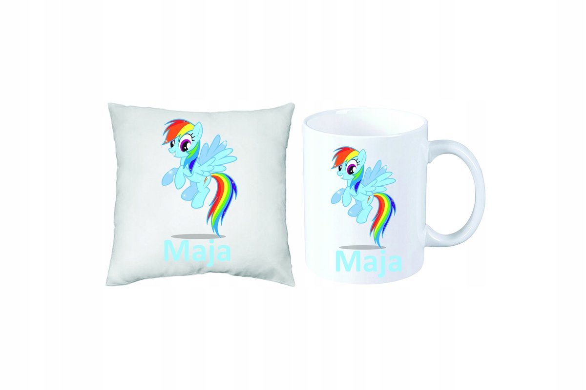 ZESTAW PREZENT PODUSZKA + KUBEK MY LITTLE PONY