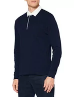 Bluzy męskie - Cortefiel Bluza męska, niebieski morski, S - miniaturka - grafika 1