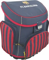 Plecaki szkolne i tornistry - Eurocom, tornister szkolny, FC Barcelona, granatowy - miniaturka - grafika 1